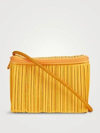 Small Box Pleats Crossbody Bag