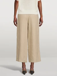 Filip Wide-Leg Linen Trousers