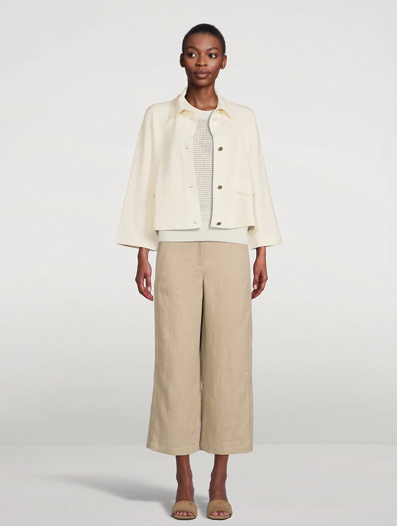 Filip Wide-Leg Linen Trousers