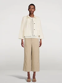 Filip Wide-Leg Linen Trousers