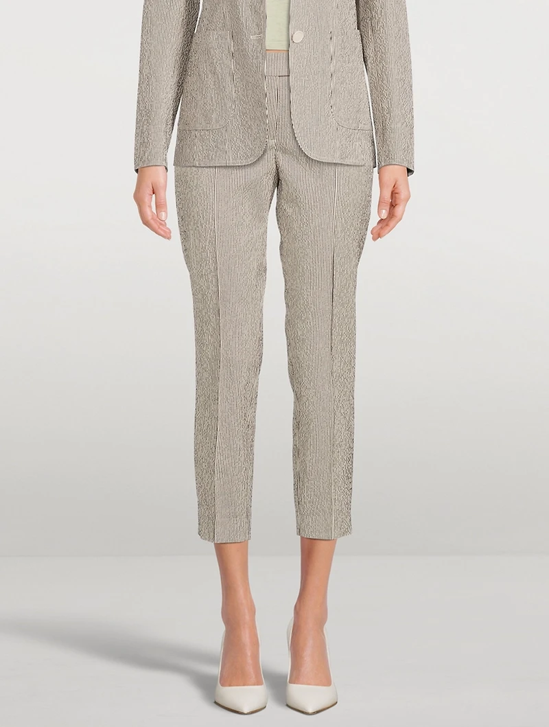 Frankie Seersucker Trousers