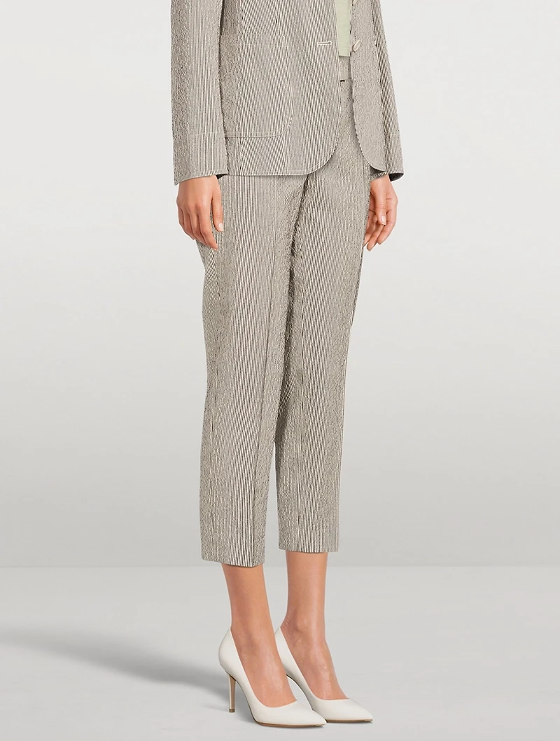 Frankie Seersucker Trousers