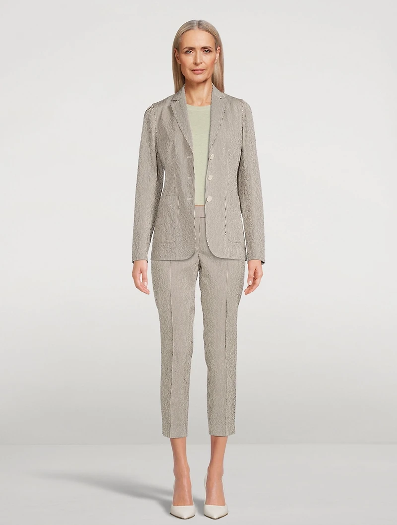 Frankie Seersucker Trousers