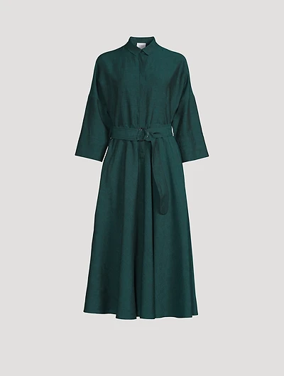 Belted Midi Dress