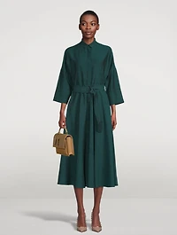 Belted Midi Dress
