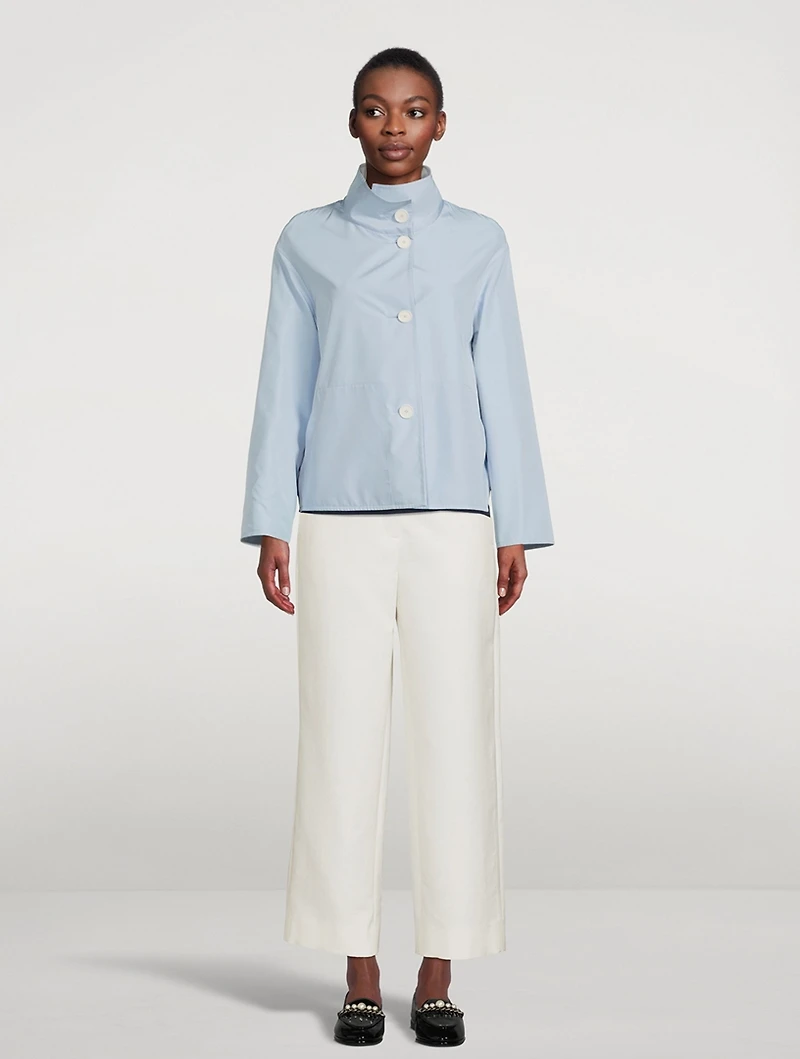 Reversible Techno Taffeta Jacket