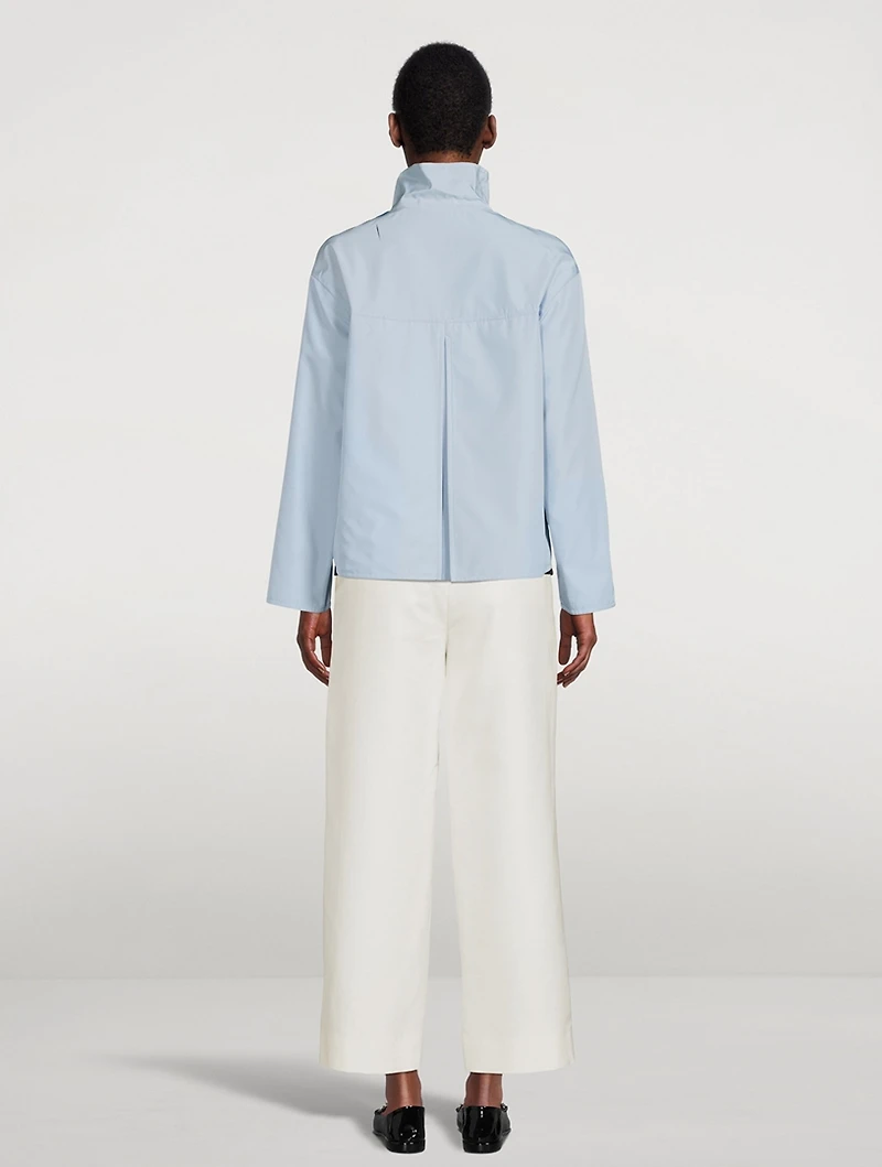 Reversible Techno Taffeta Jacket