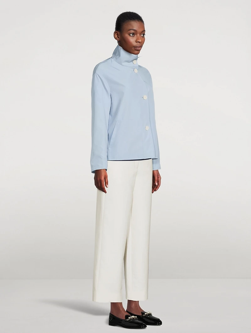 Reversible Techno Taffeta Jacket