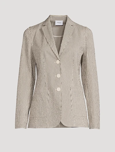 Seersucker Blazer