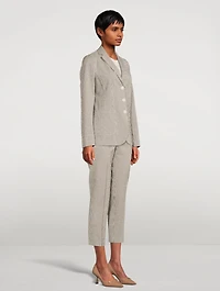 Seersucker Blazer