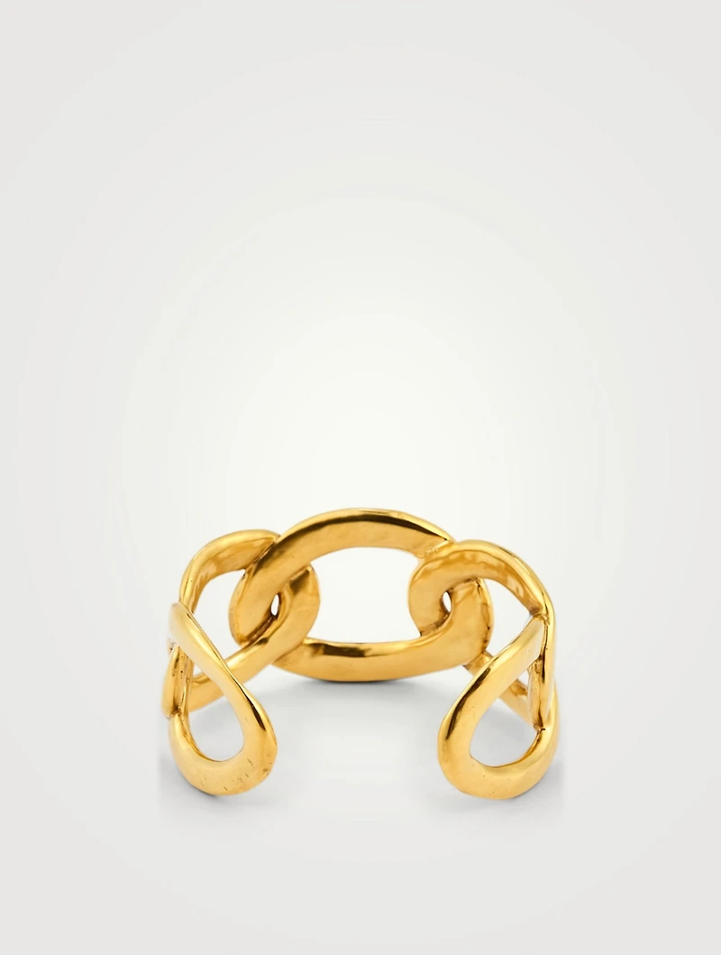 24K Gold Plated Lhassa Cuff