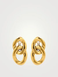 24K Gold Plated Lhassa Clip-On Earrings