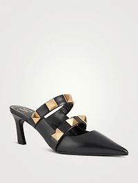 Roman Stud Leather Mules