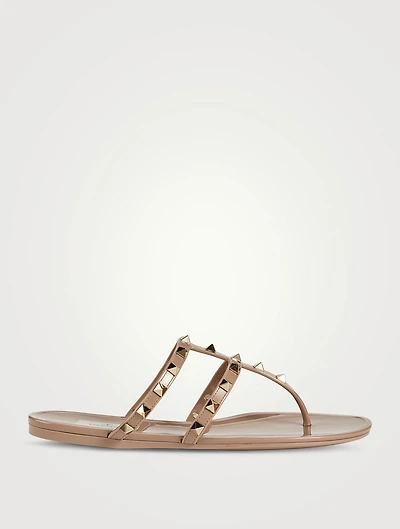 Rockstud Rubber Thong Sandals