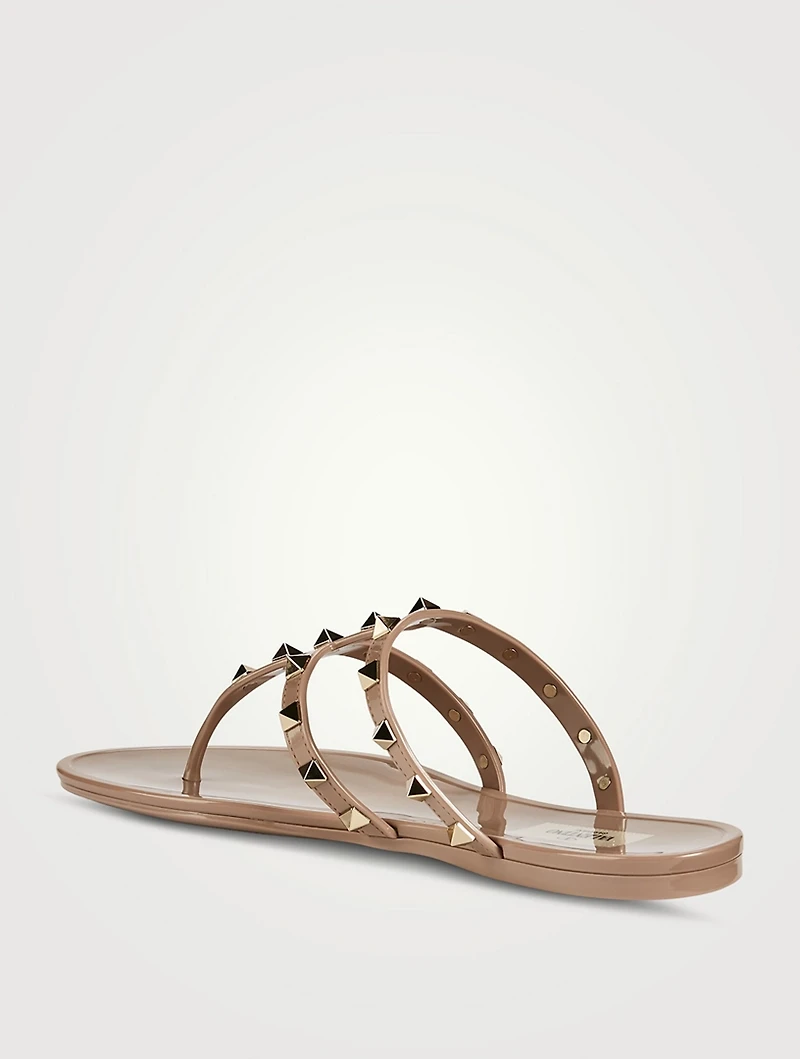 Rockstud Rubber Thong Sandals