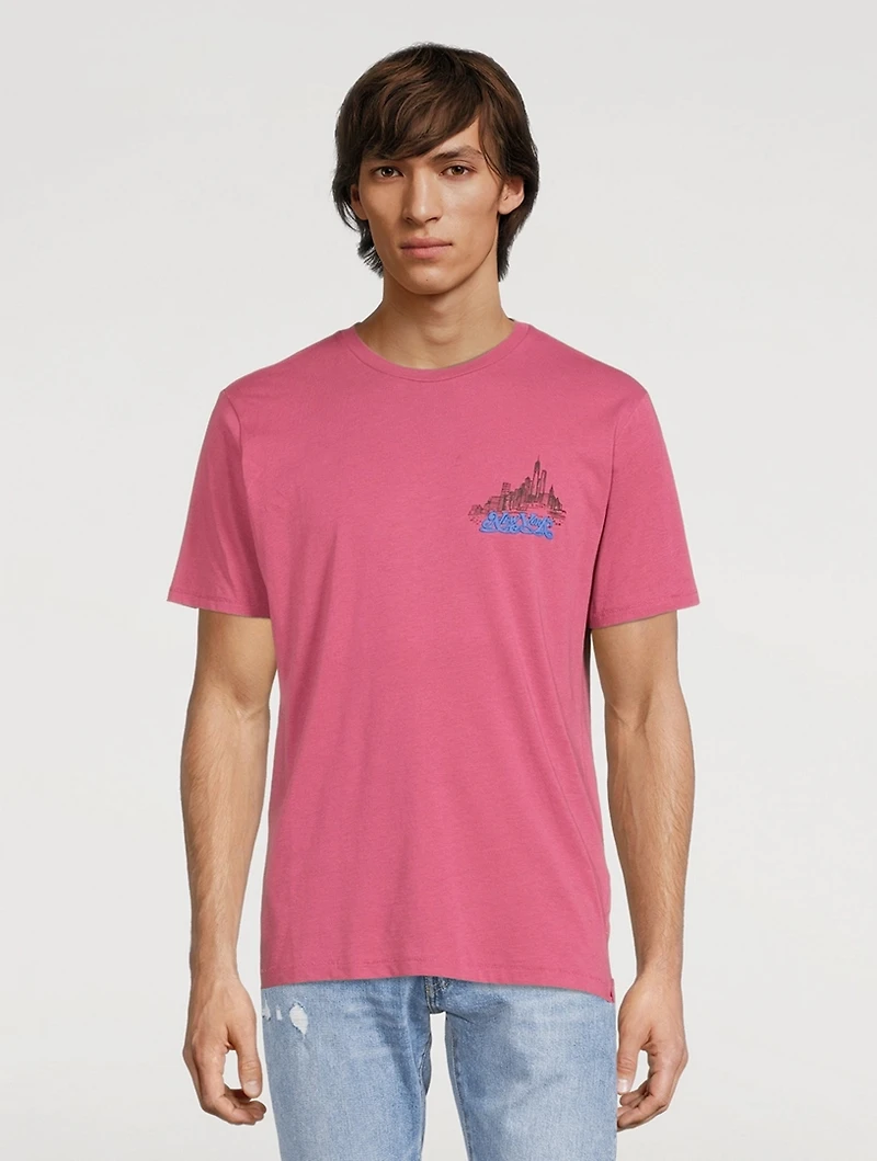 New York Skyline Organic Cotton T-Shirt