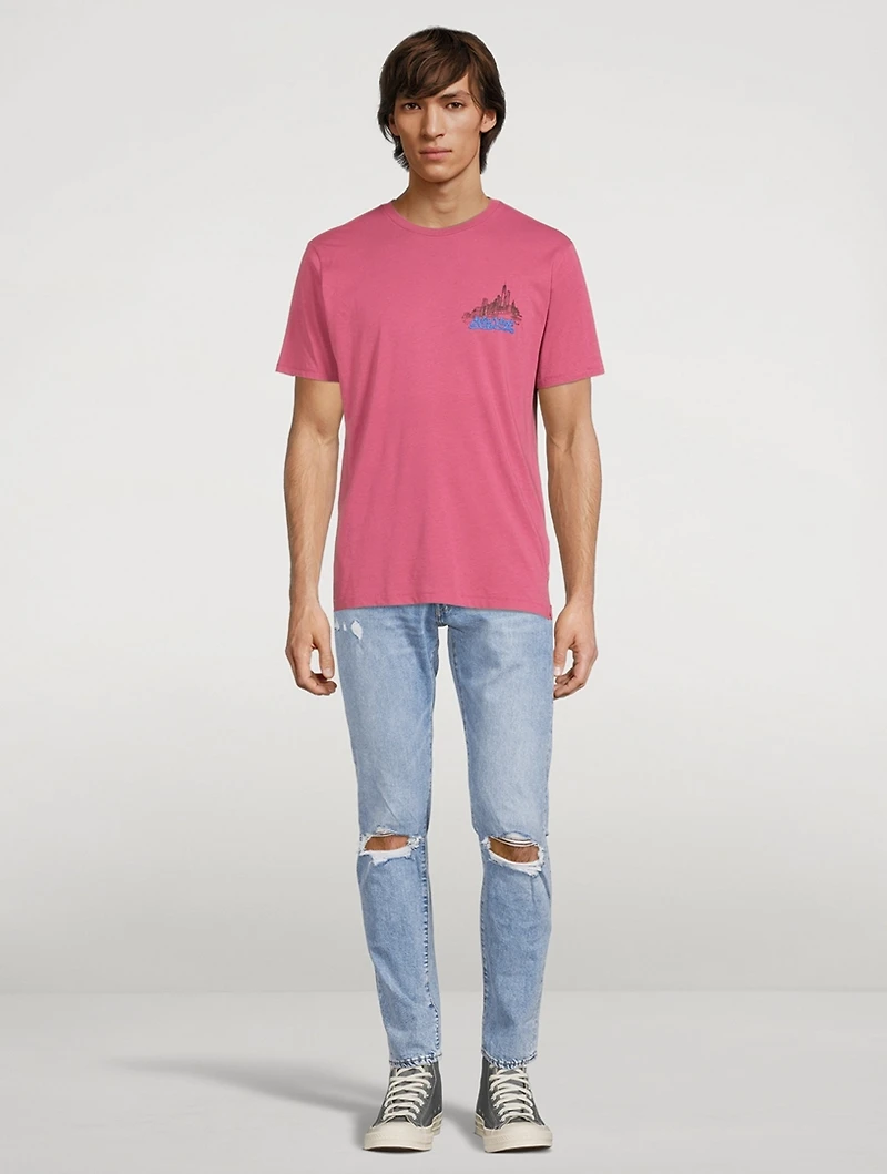 New York Skyline Organic Cotton T-Shirt