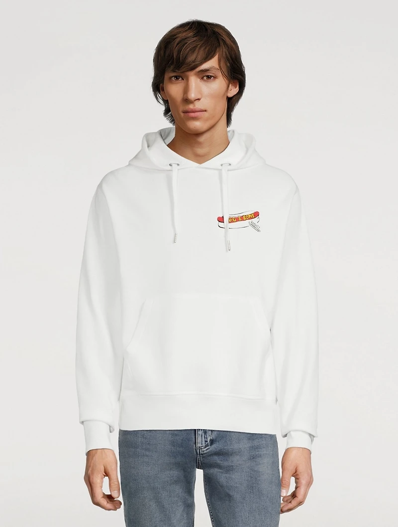 New York Hot Dog Cotton Hoodie