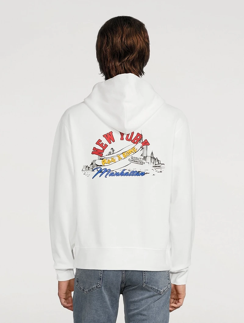 New York Hot Dog Cotton Hoodie