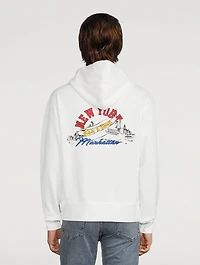 New York Hot Dog Cotton Hoodie