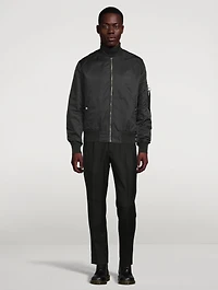 Manston Recycled Nylon Bomber Jacket