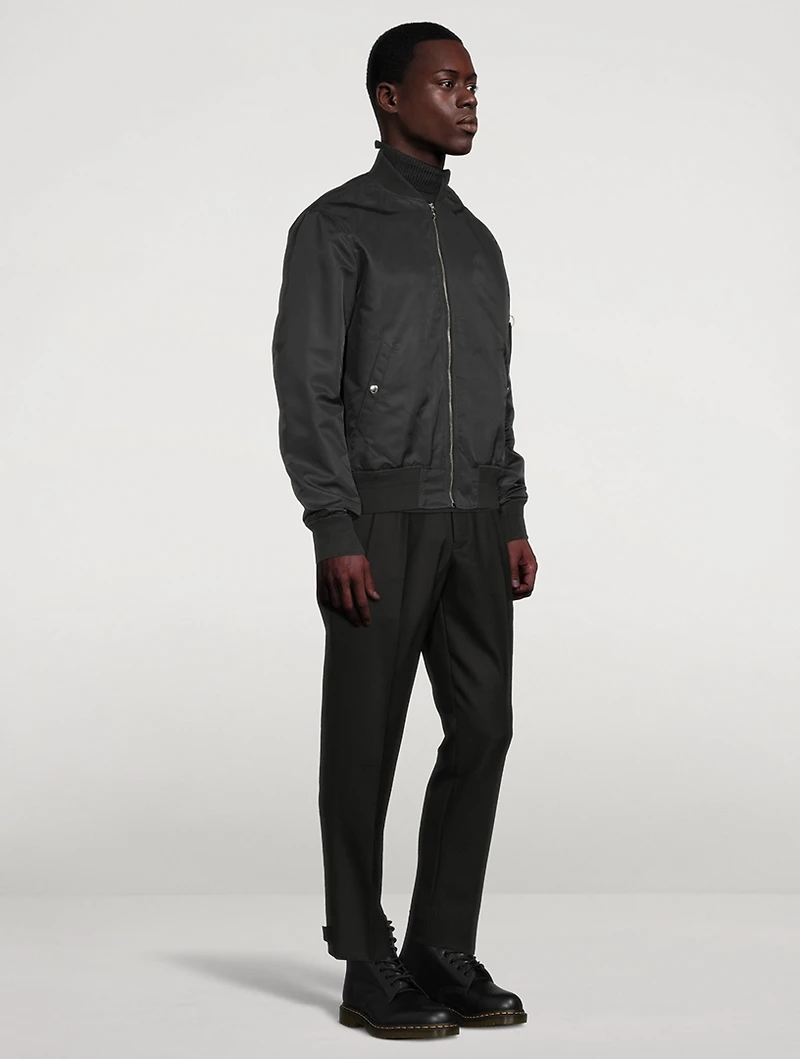 Manston Recycled Nylon Bomber Jacket