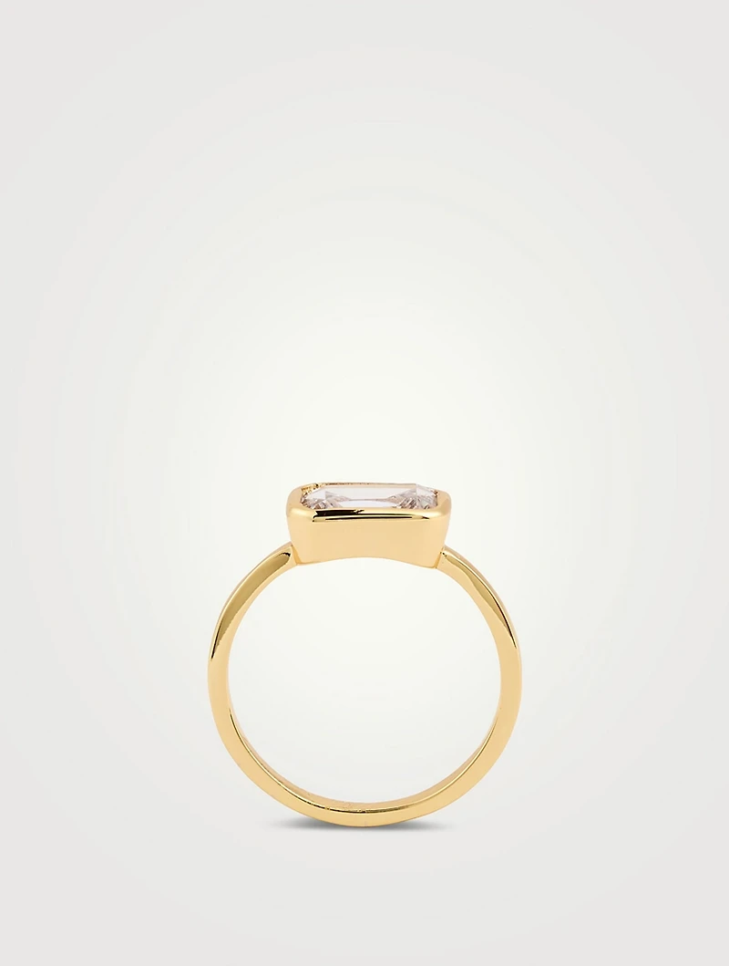 Brigitte Bezel Ring