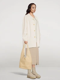 Bindle Three Leather Shoulder Bag