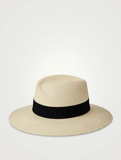 Virginie Straw Fedora Hat