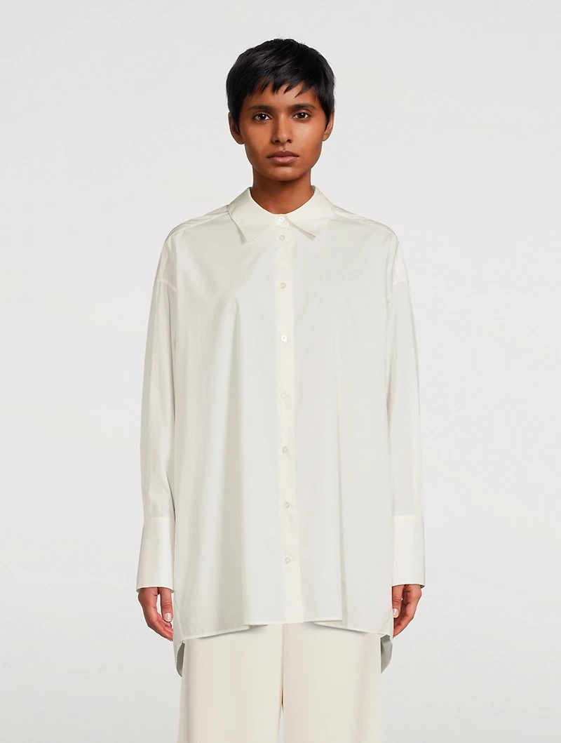 Lulu Cotton Oversized Shirt