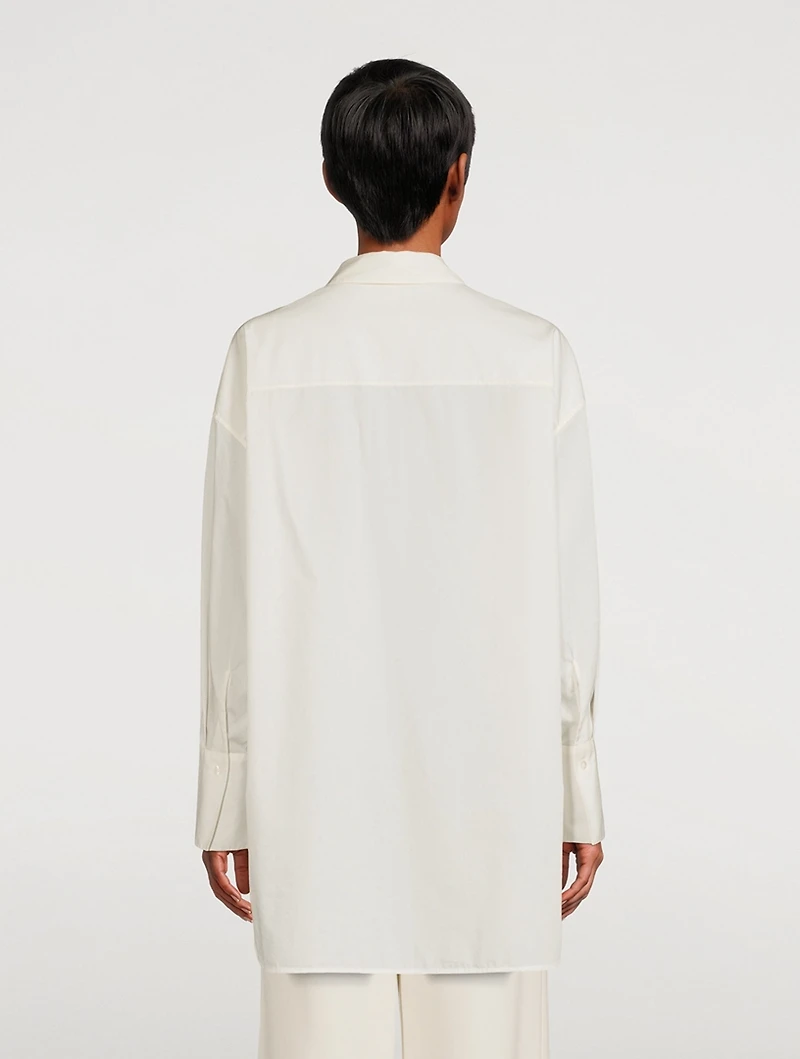 Lulu Cotton Oversized Shirt