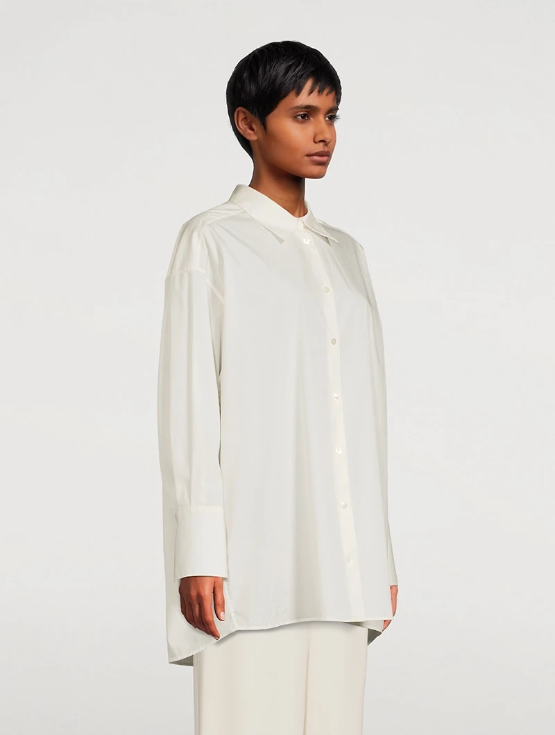 Lulu Cotton Oversized Shirt