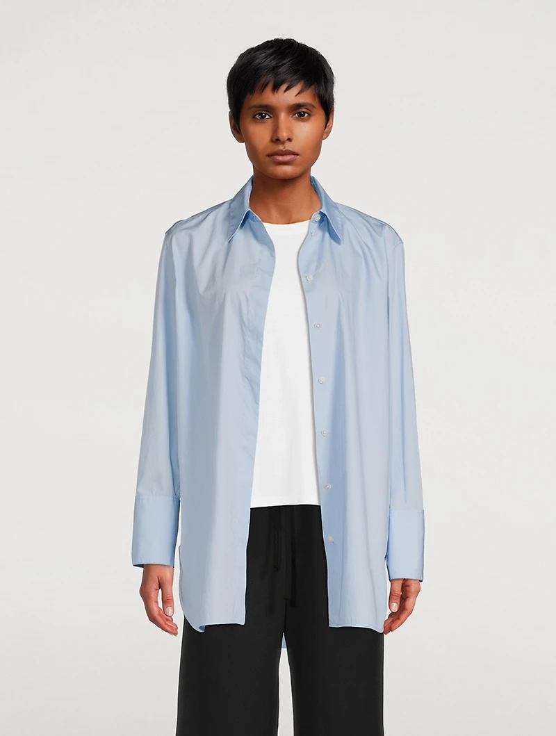 Xime Cotton Long-Sleeve Shirt