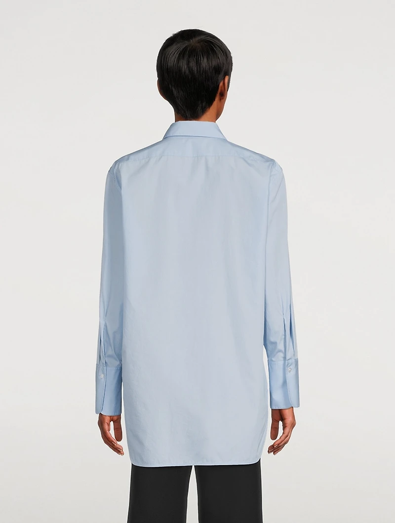 Xime Cotton Long-Sleeve Shirt