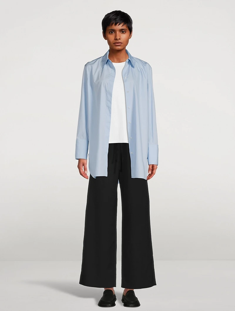 Xime Cotton Long-Sleeve Shirt