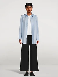 Xime Cotton Long-Sleeve Shirt