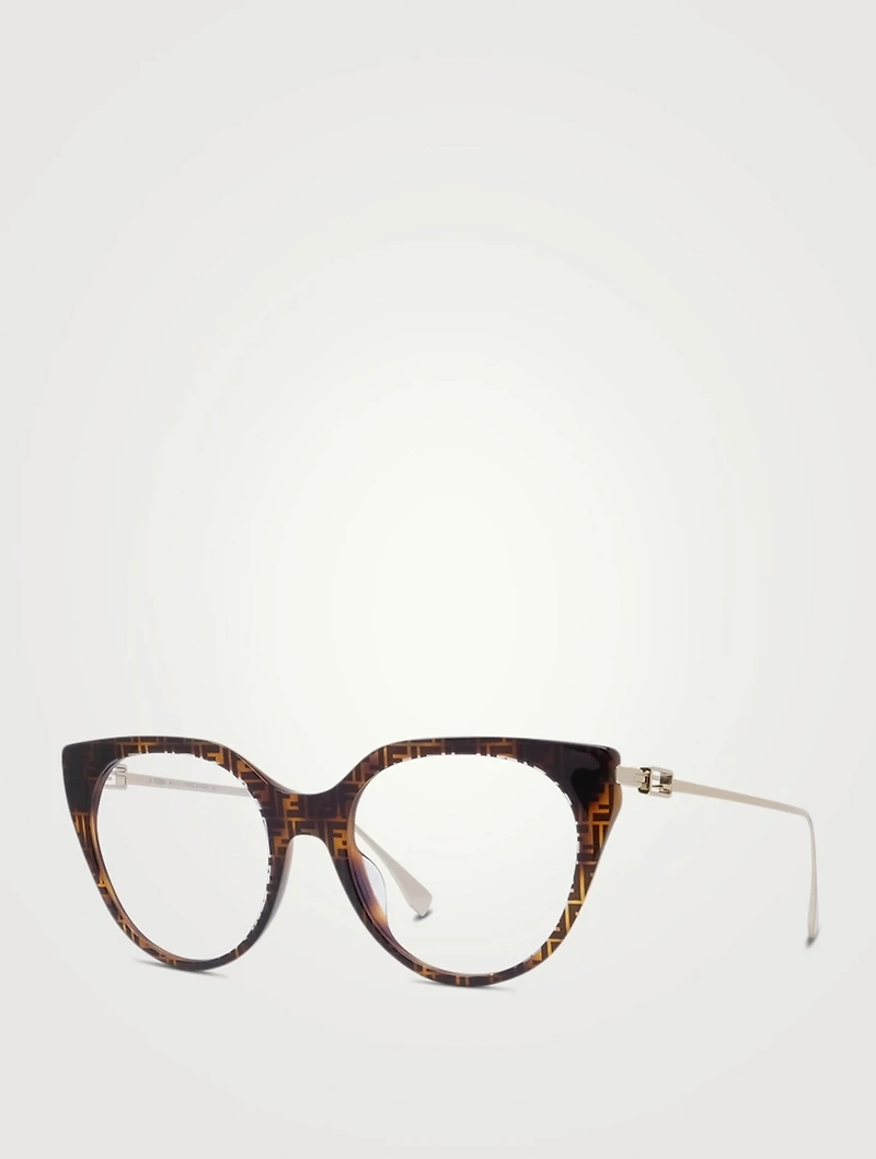 Baguette Cat Eye Optical Glasses