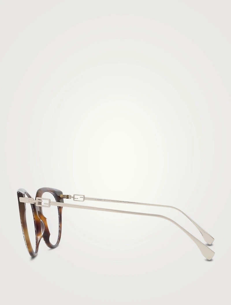 Baguette Cat Eye Optical Glasses