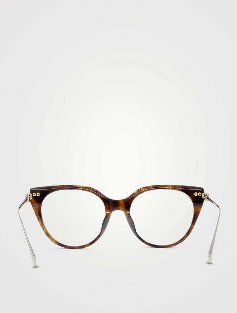 Baguette Cat Eye Optical Glasses