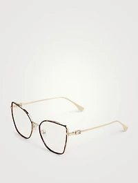 Butterfly Metal Optical Glasses