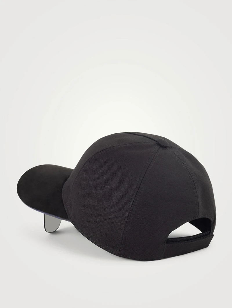 Baseball Cap With Integrated Sun Mask
