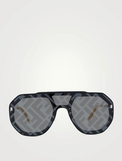 Aviator Mask Sunglasses