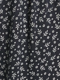 The Lounge Crop Pants Leaf Print