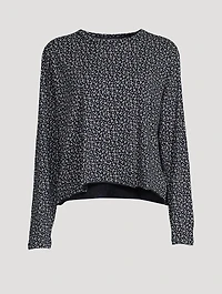 The Sleep T-Shirt Leaf Print