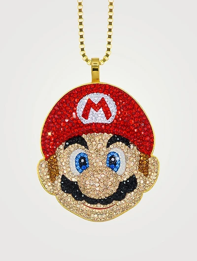 The Protagonist Pendant Necklace With Crystals - Limited Edition
