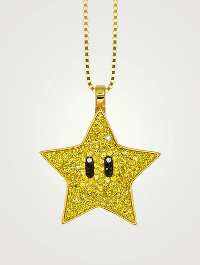 The Star Pendant Necklace With Crystals - Limited Edition