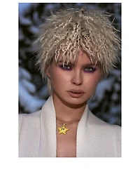 The Star Pendant Necklace With Crystals - Limited Edition