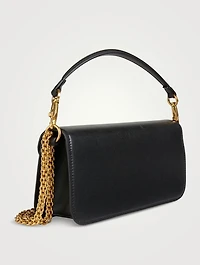 VLOGO Signature Leather Shoulder Bag