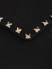 Medium Rockstud Leather Envelope Pouch