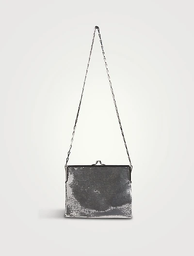 Pixel II Metal Mesh Crossbody Bag